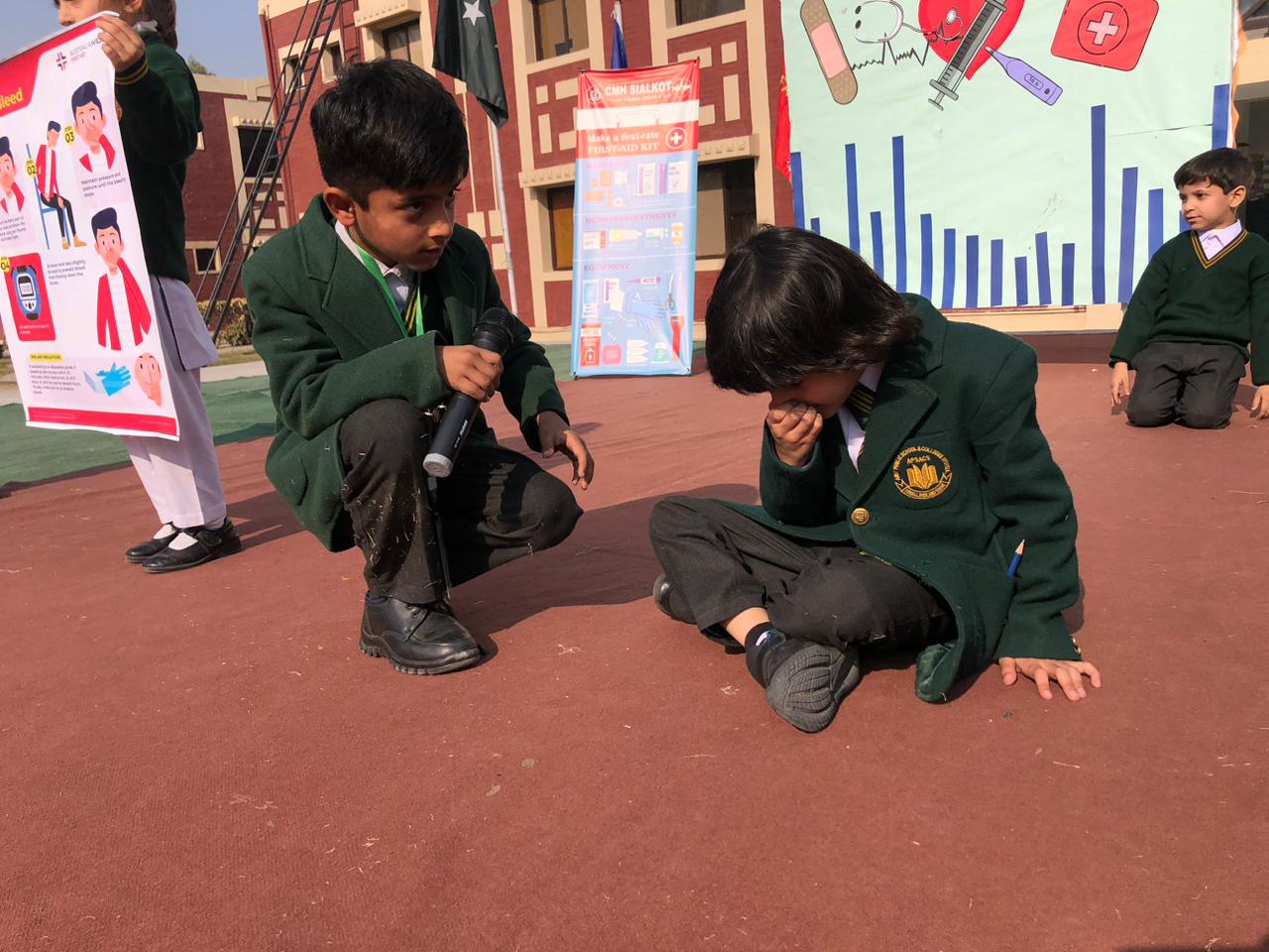 Learning Lifesaving Skills!